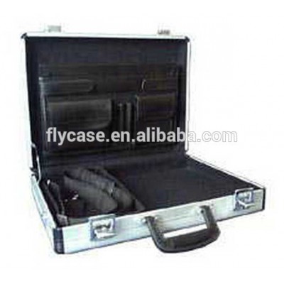 aluminum travel suitcase with laptop aluminum briefcase with number lock