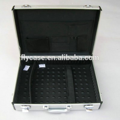 2014 aluminum metal briefcase,portable tools box laptop case