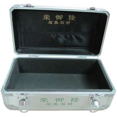 silver portable aluminum tool case for storage tools - made in China