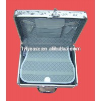 professional aluminum briefcase with luggage/laptop/document with CE approval